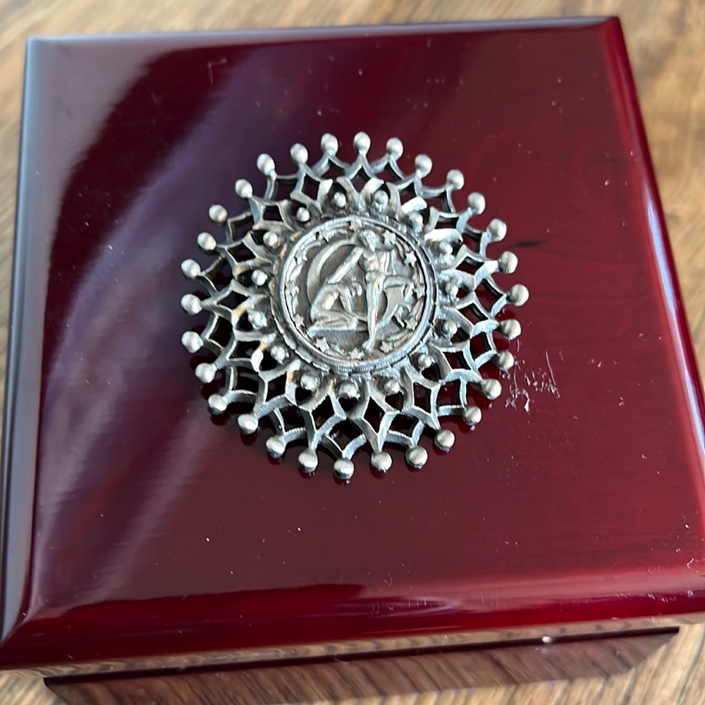 Gemini Silver Antique Brooch